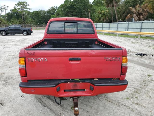 5TEGN92N14Z417940 - 2004 TOYOTA TACOMA DOUBLE CAB PRERUNNER RED photo 6