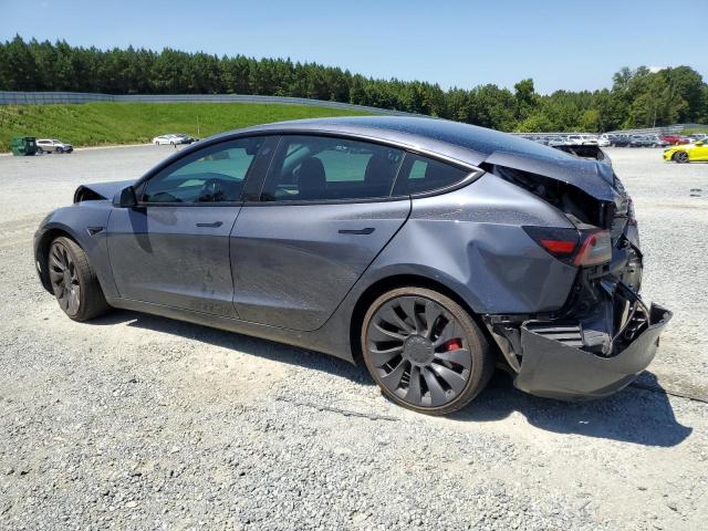5YJ3E1EC4PF619218 - 2023 TESLA MODEL 3 Grafitowy zdjęcie 2