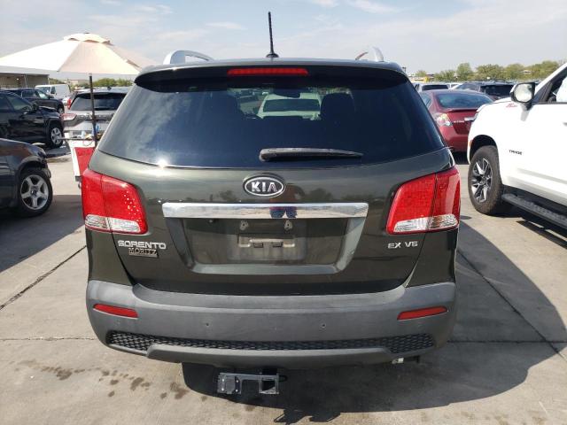 5XYKU4A21CG201571 - 2012 KIA SORENTO EX GRAY photo 6