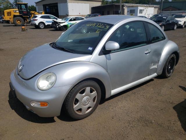 3VWBB61C6WM047437 - 1998 VOLKSWAGEN NEW BEETLE SILVER photo 1