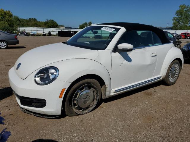 3VW5X7AT2DM816839 - 2013 VOLKSWAGEN BEETLE WHITE photo 1