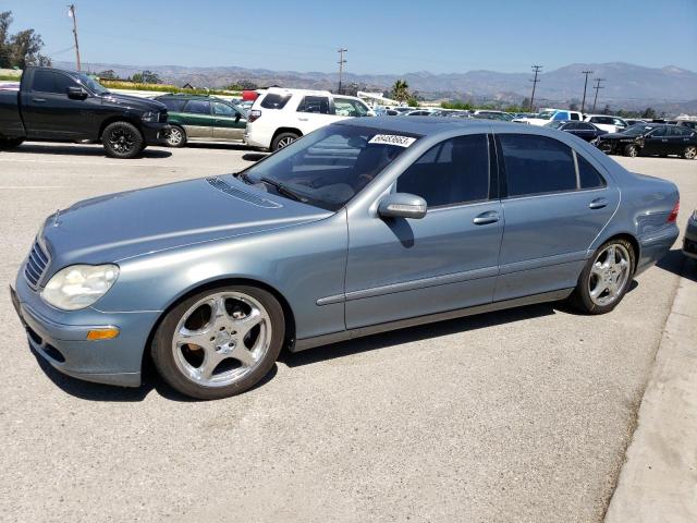 WDBNG75J34A394118 - 2004 MERCEDES-BENZ S 500 BLUE photo 1