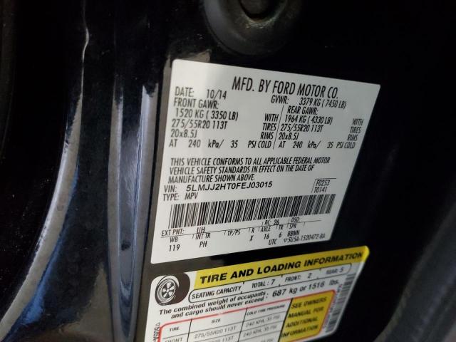 5LMJJ2HT0FEJ03015 - 2015 LINCOLN NAVIGATOR 黑色 照片 13