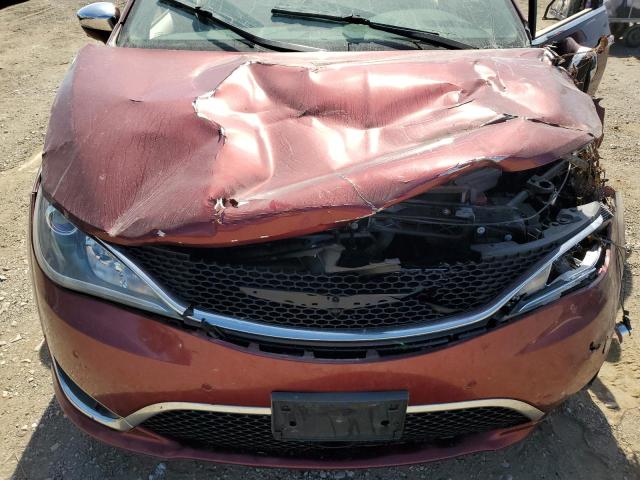 2C4RC1GGXHR512325 - 2017 CHRYSLER PACIFICA LIMITED MAROON photo 12