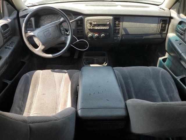 1B7GL22X11S228638 - 2001 DODGE DAKOTA BLUE photo 8