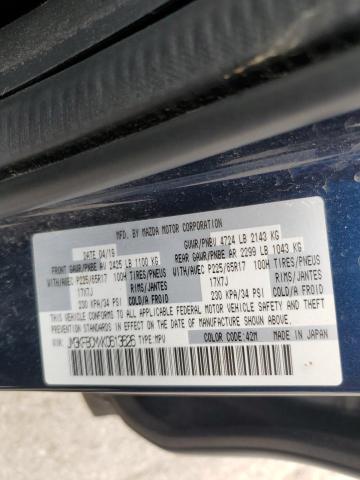 JM3KFBCMXK0613626 - 2019 MAZDA CX-5 TOURING BLUE photo 14