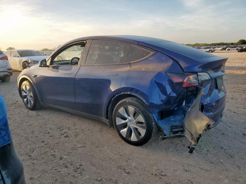 5YJYGDEE2LF012442 - 2020 TESLA MODEL Y BLUE photo 2