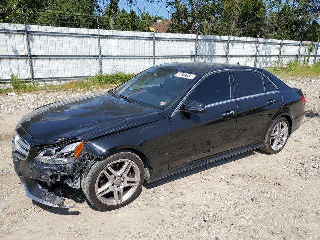 WDDHF5KB2EA796707 - 2014 MERCEDES-BENZ E 350 BLACK photo 1