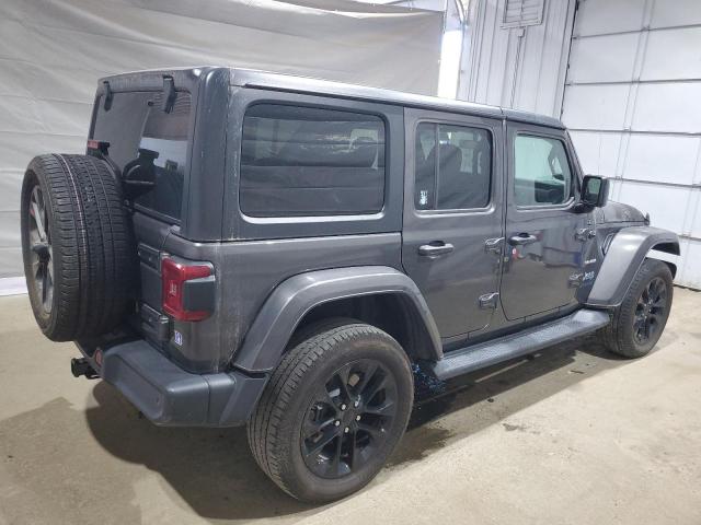 1C4JJXP61MW720916 - 2021 JEEP WRANGLER U SAHARA 4XE GRAY photo 3