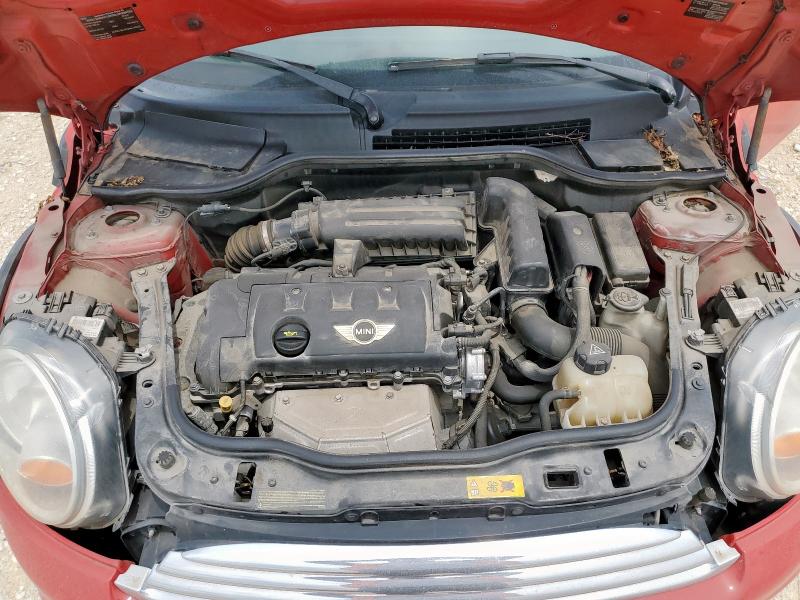 WMWSU3C56DT546230 - 2013 MINI COOPER RED photo 11