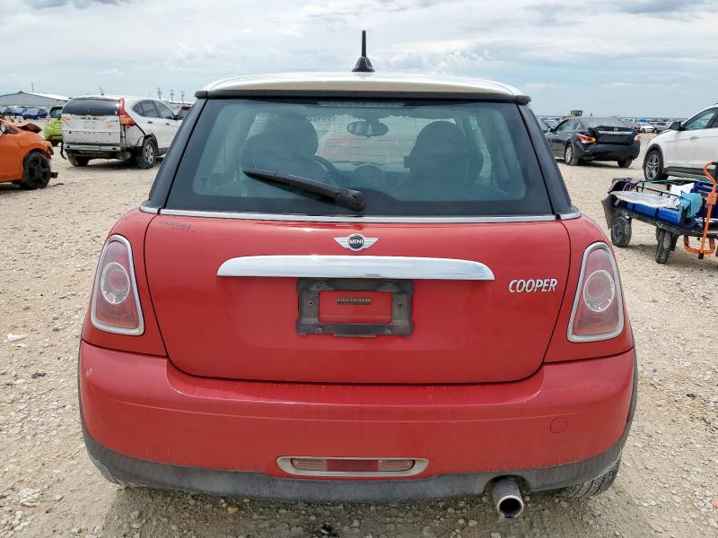 WMWSU3C56DT546230 - 2013 MINI COOPER RED photo 6
