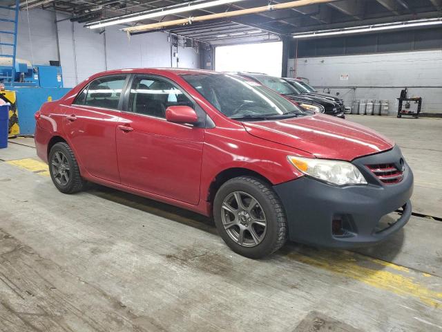 2T1BU4EEXDC095378 - 2013 TOYOTA COROLLA BASE 红色 照片 4