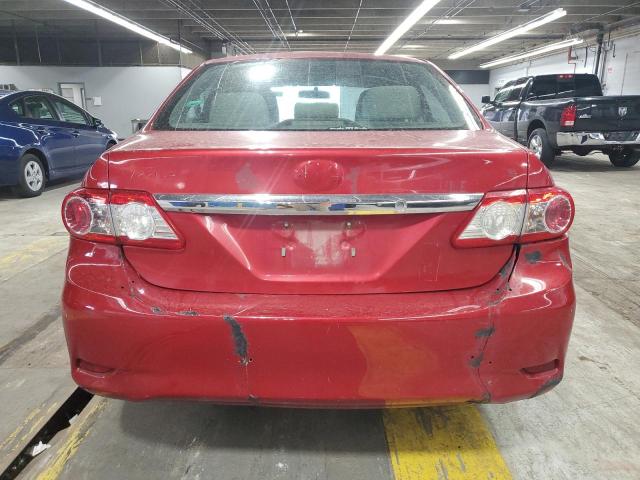 2T1BU4EEXDC095378 - 2013 TOYOTA COROLLA BASE 红色 照片 6