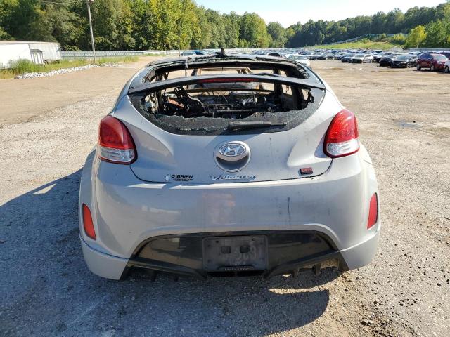 KMHTC6AD8DU134371 - 2013 HYUNDAI VELOSTER GRAY photo 6