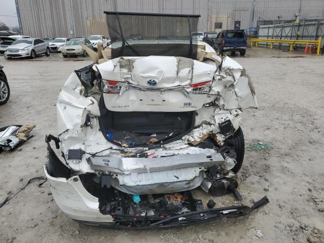 4T1BD1EB4DU009369 - 2013 TOYOTA AVALON HYBRID WHITE photo 6