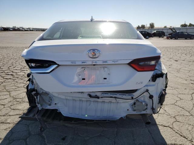 4T1R11AK3PU794534 - 2023 TOYOTA CAMRY LE WHITE photo 6