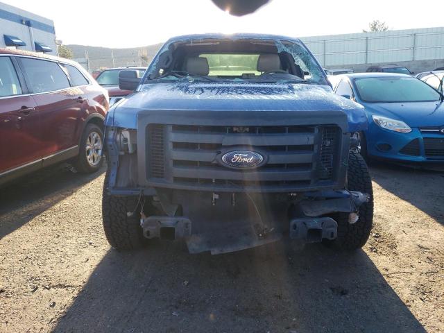 1FTMF1CW6AKA24377 - 2010 FORD F150 BLUE photo 5