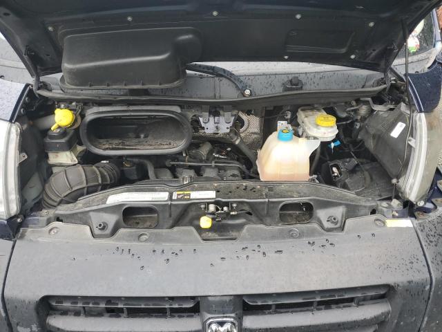 3C6TRVDG1JE143871 - 2018 RAM PROMASTER 2500 HIGH أزرق صورة 11