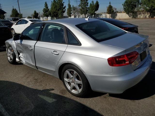 WAULF78K89N009732 - 2009 AUDI A4 2.0T QUATTRO SILVER photo 2