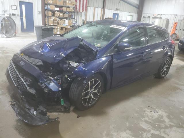 1FADP3M23HL270267 - 2017 FORD FOCUS SEL BLUE photo 1