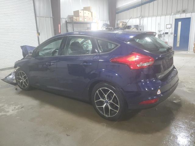 1FADP3M23HL270267 - 2017 FORD FOCUS SEL BLUE photo 2