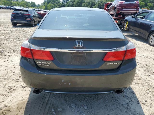 1HGCR2F5XDA277239 - 2013 HONDA ACCORD SPORT Сұр фото 6