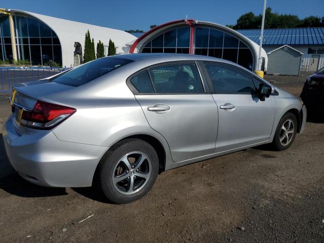 19XFB2F78FE211676 - 2015 HONDA CIVIC SE SILVER photo 3