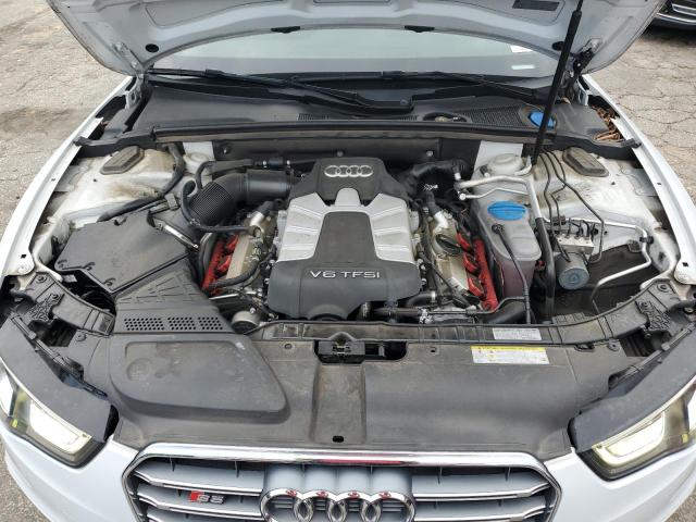 WAUCGAFRXEA029458 - 2014 AUDI S5 PREMIUM PLUS თეთრი ფოტო 11