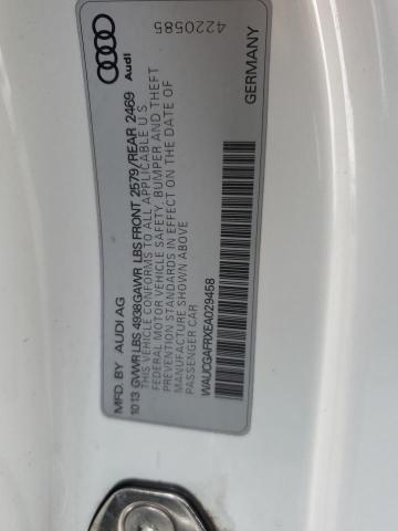 WAUCGAFRXEA029458 - 2014 AUDI S5 PREMIUM PLUS თეთრი ფოტო 12