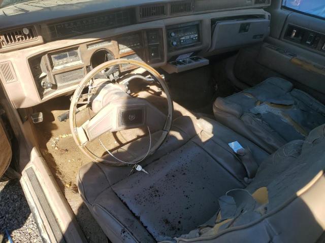 1G6CD1154J4325684 - 1988 CADILLAC DEVILLE BROWN photo 8