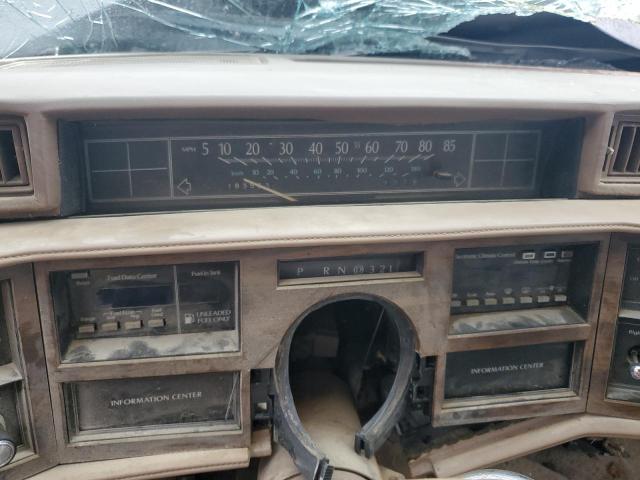 1G6CD1154J4325684 - 1988 CADILLAC DEVILLE BROWN photo 9