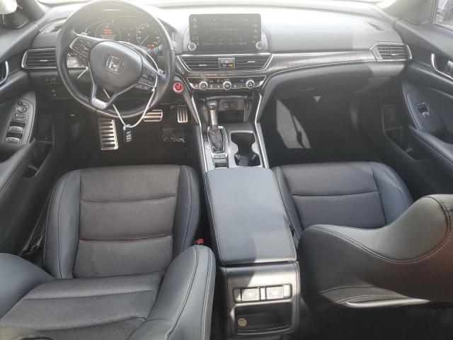 1HGCV1F30NA040684 - 2022 HONDA ACCORD SPORT WHITE photo 8