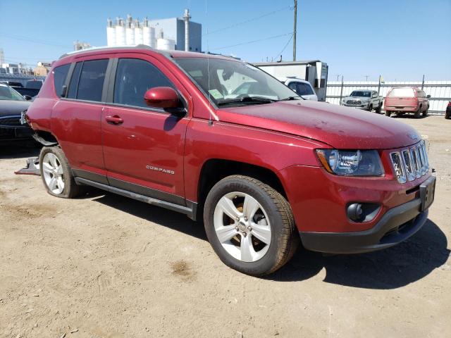 1C4NJDEB2FD207821 - 2015 JEEP COMPASS LATITUDE BURGUNDY photo 4