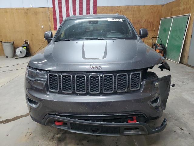 1C4RJFLG3HC671396 - 2017 JEEP GRAND CHER TRAILHAWK GRAY photo 5