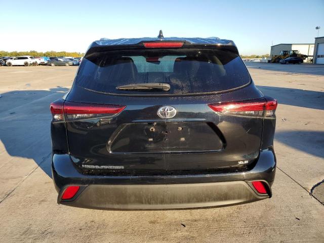 5TDGZRAH5MS041448 - 2021 TOYOTA HIGHLANDER XLE BLACK photo 6