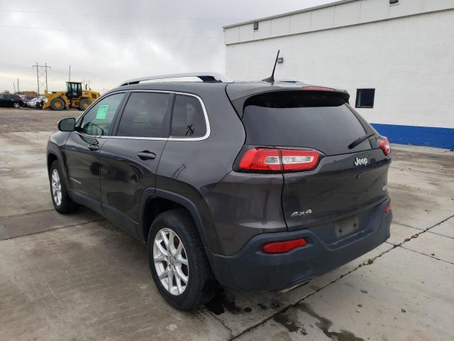 1C4PJMCS2GW360703 - 2016 JEEP CHEROKEE LATITUDE GRAY photo 3