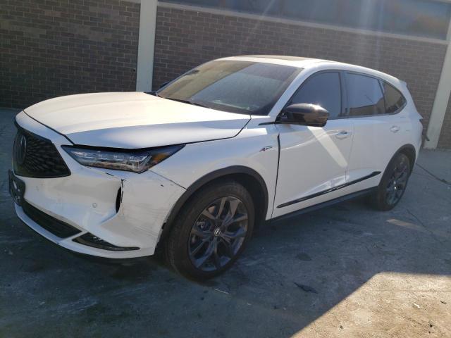 5J8YE1H04NL039597 - 2022 ACURA MDX A-SPEC WHITE photo 1