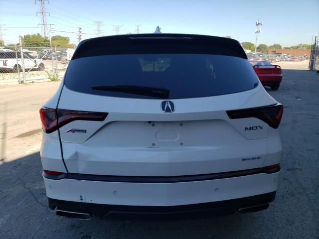 5J8YE1H04NL039597 - 2022 ACURA MDX A-SPEC WHITE photo 6