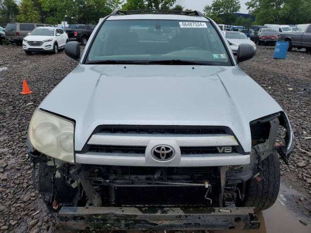 JTEBT17R950046214 - 2005 TOYOTA 4RUNNER LIMITED SILVER photo 5