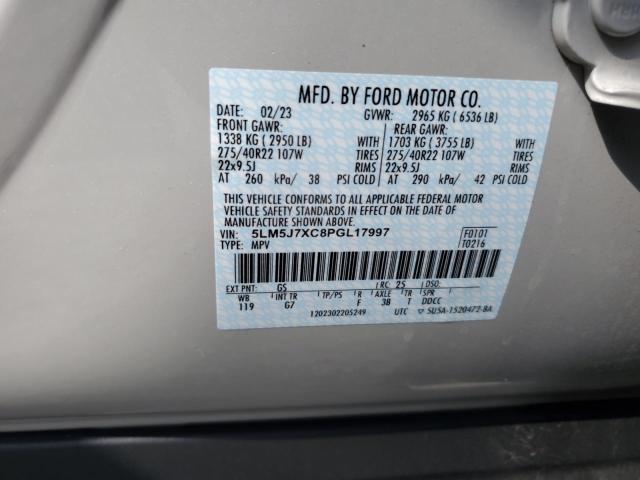 5LM5J7XC8PGL17997 - 2023 LINCOLN AVIATOR RESERVE Beige photo 13