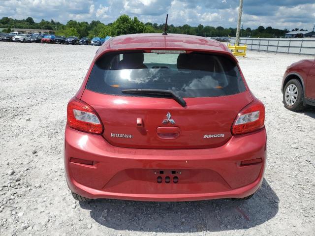 ML32A3HJ8KH015826 - 2019 MITSUBISHI MIRAGE ES RED photo 6