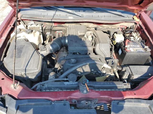 1GCCS136868262825 - 2006 CHEVROLET COLORADO BURGUNDY photo 11