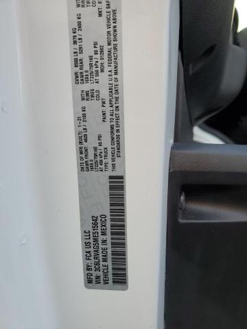 3C6LRVAG5ME515642 - 2021 RAM PROMASTER 1500 STANDARD WHITE photo 13