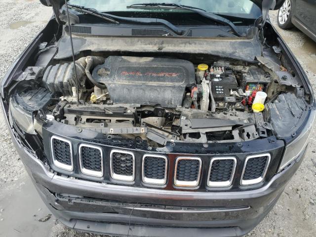 3C4NJDBB5HT597430 - 2017 JEEP COMPASS LATITUDE GRAY photo 12