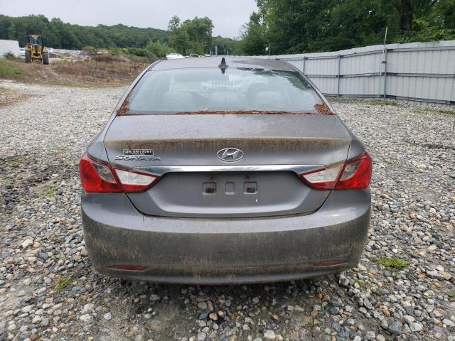 5NPEB4AC7BH057642 - 2011 HYUNDAI SONATA GLS GRAY photo 6