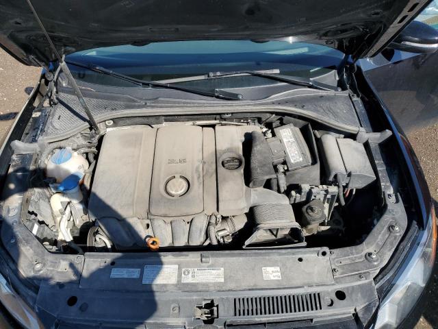 1VWAH7A3XDC117763 - 2013 VOLKSWAGEN PASSAT S Սև լուսանկար 11