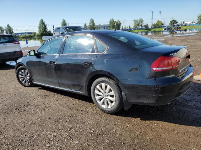 1VWAH7A3XDC117763 - 2013 VOLKSWAGEN PASSAT S Սև լուսանկար 2