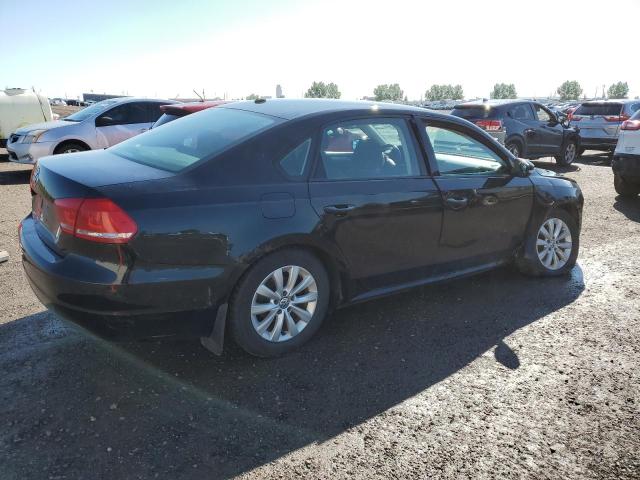 1VWAH7A3XDC117763 - 2013 VOLKSWAGEN PASSAT S Սև լուսանկար 3