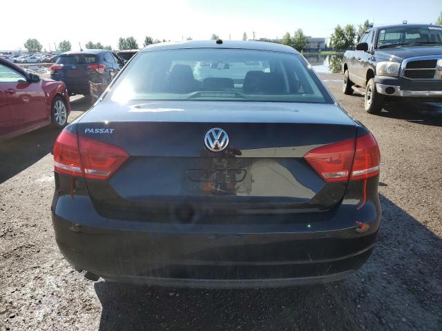 1VWAH7A3XDC117763 - 2013 VOLKSWAGEN PASSAT S Սև լուսանկար 6