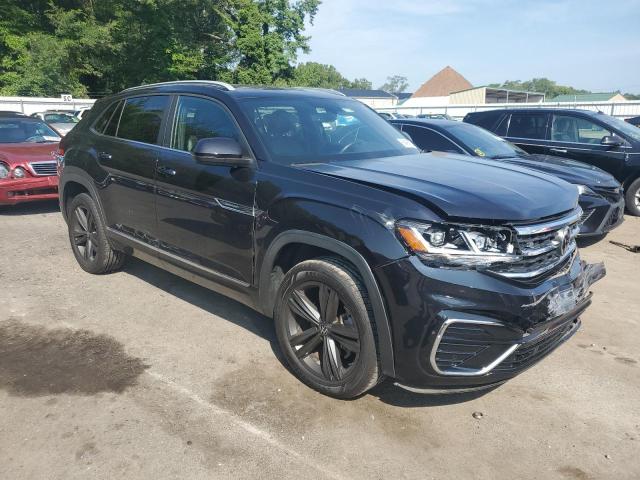 1V2PE2CA7MC219525 - 2021 VOLKSWAGEN ATLAS CROS SE BLACK photo 4